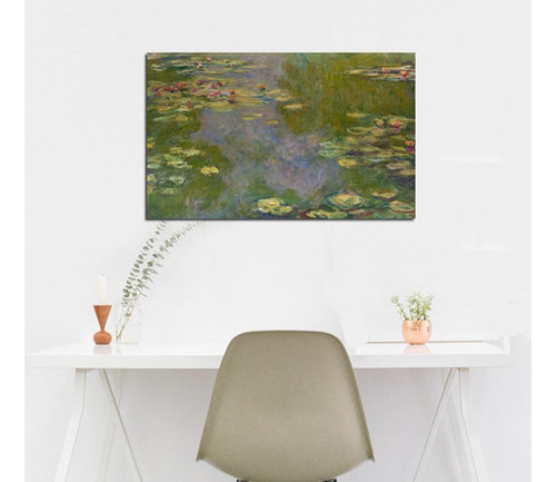 Vinilo Decorativo 20x30cm Claude Monet Le Bassin