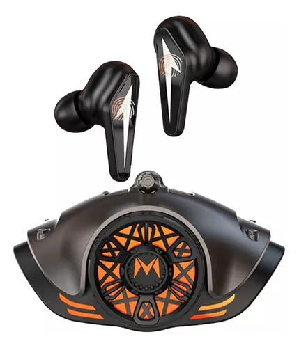 Auriculares Inalámbricos Bluetooth Enc Rgb Estilo Mecha Game