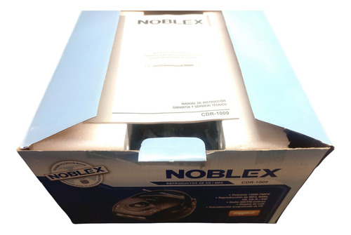 Radio Cd Noblex Cd /am-fm Analoga Sonido Claro Nuevo Gris