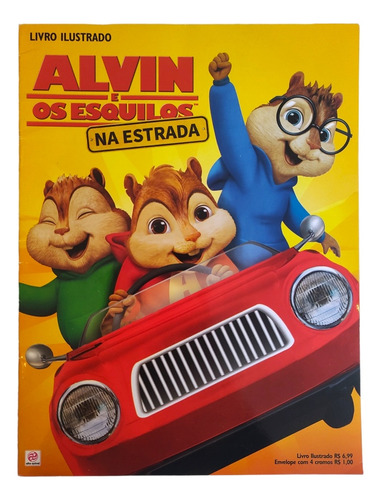 Álbum Figurinhas Alvin E Os Esquilos - Completo P/ Colar