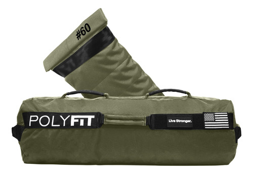 Polyfit Sandbag Pro - Bolsa De Arena De Entrenamiento Con Tr