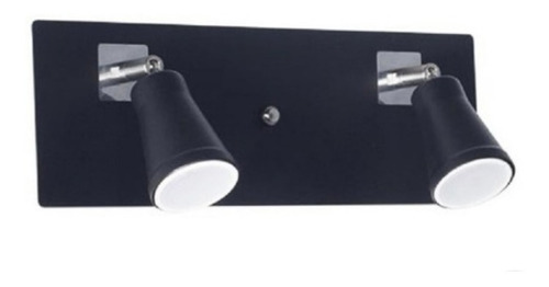 Aplique / Spot Dublin 2 Luces Apto Dicro Led , Orientable