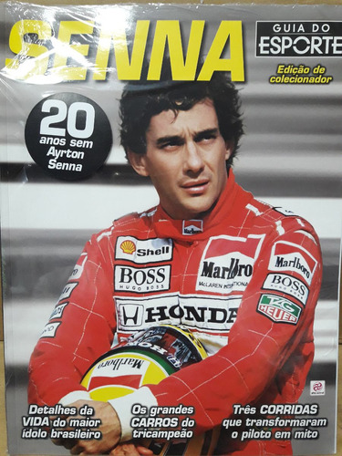 Revista Senna - Guia Do Esporte - Ed. Colecionador