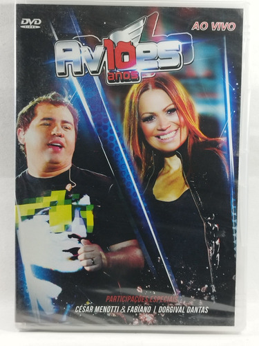 Dvd Aviões Do Forró 10 Anos Ao Vivo