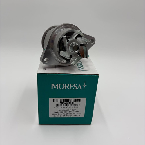 Bomba Agua Vw L4 1.6l Sohc 8 Válv. Cfza, Ccra Mba281644