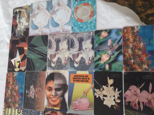 Tarjetas Cantv De Coleccion (Usado)