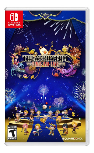 Theatrhythm Final Bar Line Final Fantasy Switch Nuevo Ya