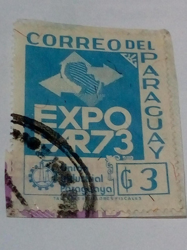 Estampilla Paraguay 800           (12)