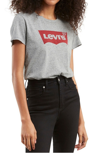 Levi´s Levis Playera Perfect Graphic Tee 17369-0467 Gris