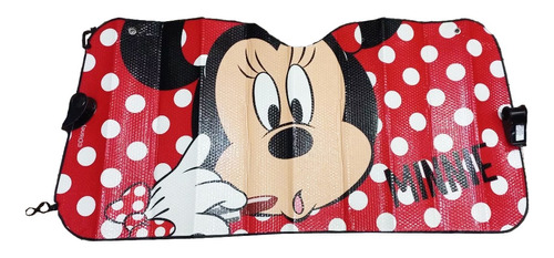 Cortina Plegable Disney Parabrisa Metalizada Minnie 150x70cm