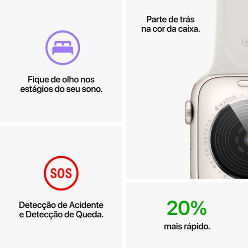 Apple Watch Se (2da Gen) (gps) Aluminio Medianoche De 40 Mm
