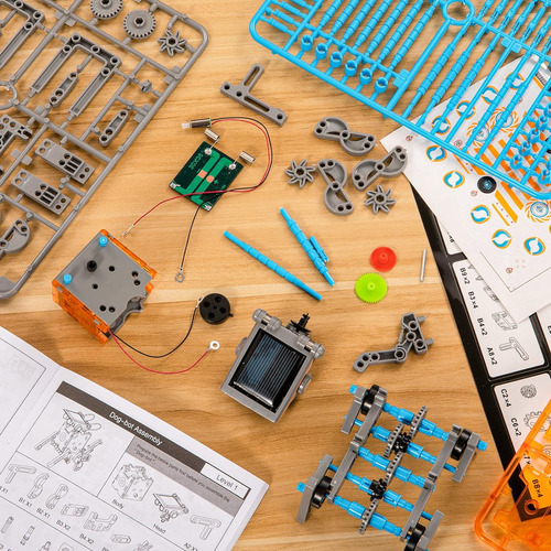 Temi Stem Kit De Robot Solar Para Niños, Juguetes De Experim