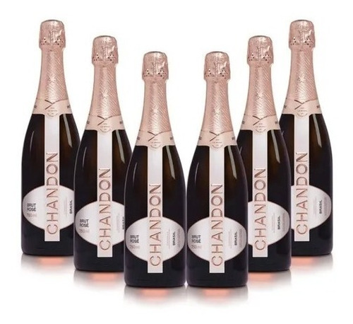 Espumante Chandon Rose Brut 750 Ml Caixa 6 Unid