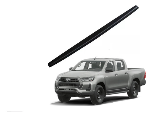 Protetor De Borda Tampa Traseira Toyota Hilux 2019 2020 2021