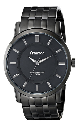 Reloj Hombre Armitron 20-4962bkti Cuarzo Pulso Negro En