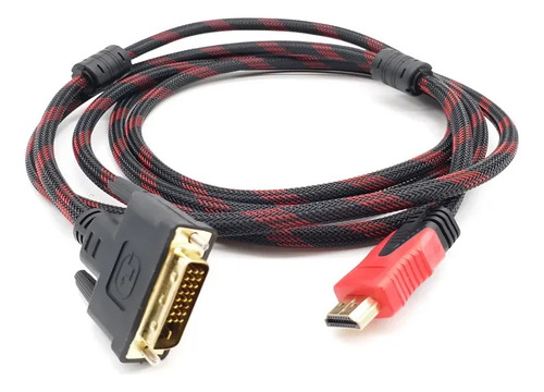 Cable Hdmi A Dvi Neutral Marca 1080p Hd Negro 10 M
