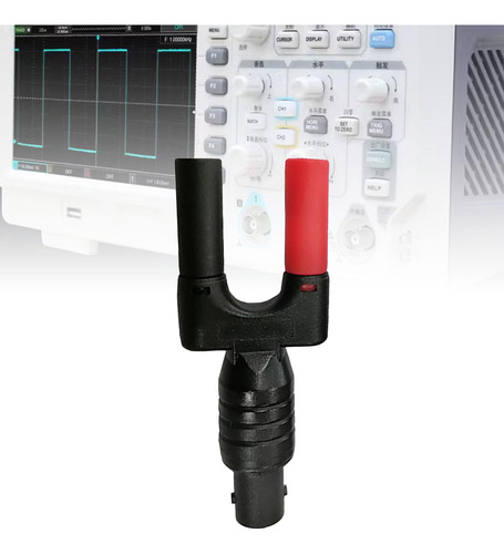 Plugue Bnc Para Dois Conectores De Banana, Adaptador De