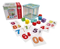 Comprar Juguete Montessori Cubo Encajar Figuras Didácticos Bebé Niño