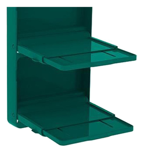 Apilamiento De Platos Laterales Almacenamiento En La Verde