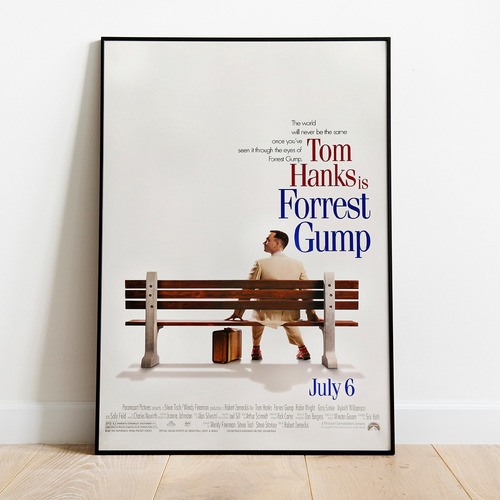 Poster Afiche Forrest Gump 60x90 - Solo Lámina