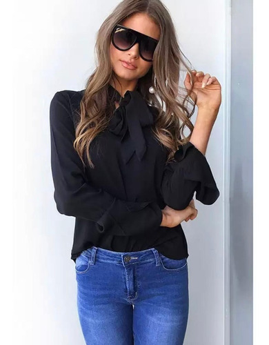 Bella Blusa Negra