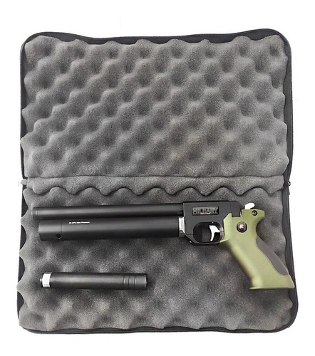 Imagen 5 de 10 de Funda Pistola 40 Cm Estuche Acolchado Premium Swat Airguns