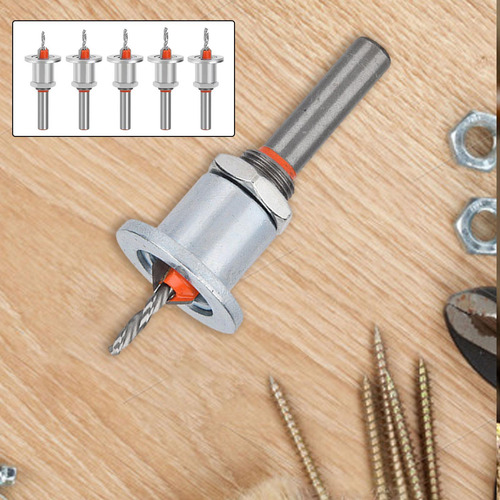 5 Uds Brocas Avellanadoras Brocas Cónicas 10mm Herramientas
