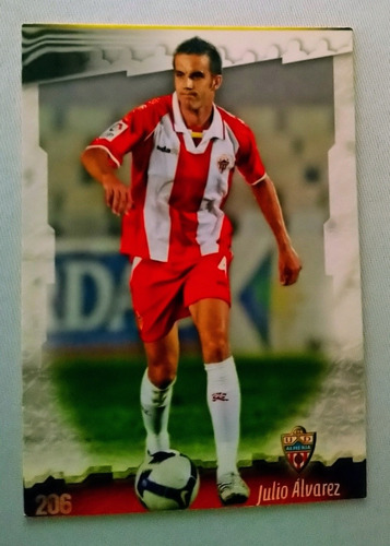 Julio Alvarez Card Almeria España