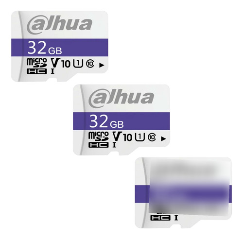 Paquete De 3 Memorias Microsd 32 Gb, Dahua, Videovigilancia