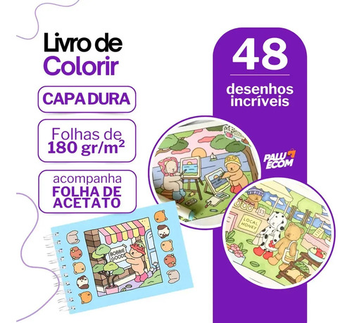 Libro De Colorear Bobbie Goods, Libro De Dibujo A, 2 Unidade