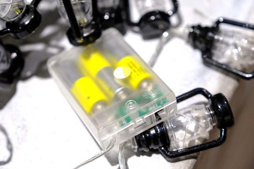 20 Led Mini Luces De Cuerda Led De Linterna Retro Retro, Luc