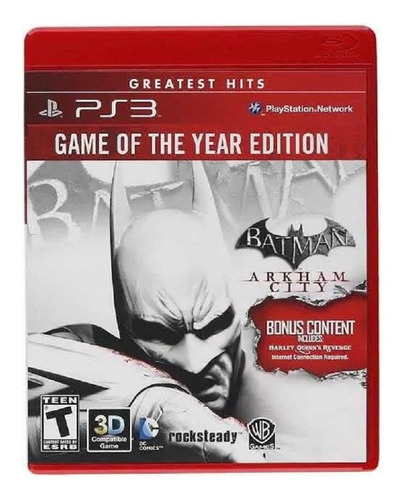 Batman Arkham City Goty Fisico