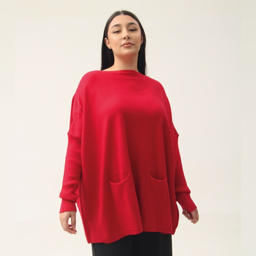 Sweater Mara Oversize Jean Cartier De Lycra