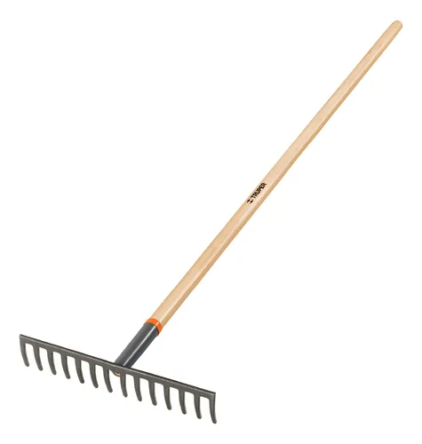 Rastrillo Recto De 14 Dientes, Mango De 54, Truper. 100493