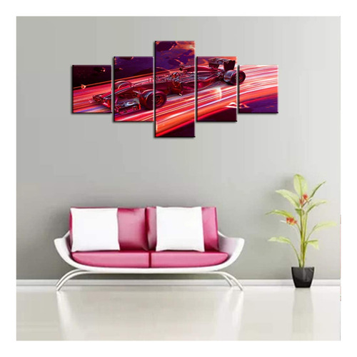 F1 Canvas Wall Art Racing Car Painting Artwork Prints Ã...