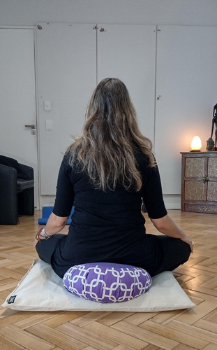 Imagen 3 de 6 de Combo 2 Zafus Con Cáscara 19x36 Zafurelax