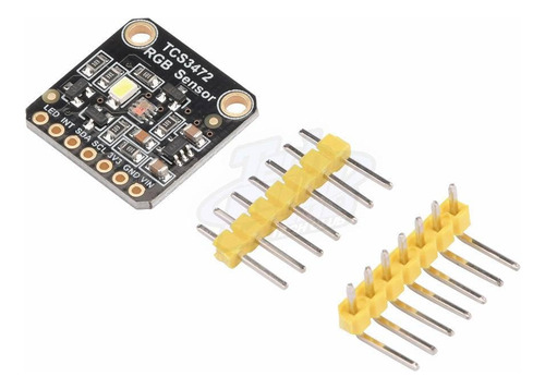 Modulo Sensor De Reconocimiento De Color Rgb Tcs34725 Cdmx E