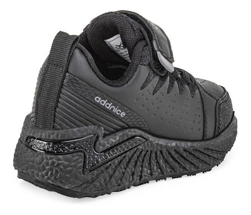 Zapatillas Addnice Ray Classic Velcro Elastico Bebe - Olivos