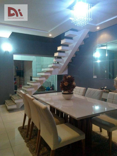 Imagem 3 de 14 de Casa Com 3 Dormitórios À Venda, 200 M² Por R$ 650.000,00 - Piracangaguá - Taubaté/sp - Ca0158