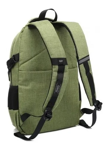 Primicia Mochila Campus Portanotebook Oficial Barak Color Verde
