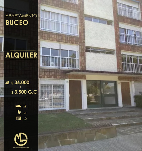 Alquiler / Apartamento / Amueblado /  2 Dormitorios / Buceo