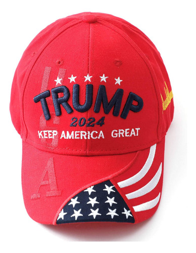 Sombrero Trump 2024, Bandera De Donald Trump Save America Ag