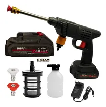 Comprar Lava Jato Portátil C\u002F Maleta Recarregável 2 Baterias Carro Cor Lava Jato 1 Bateria 88v Frequência 50 110v\u002F220v