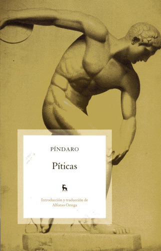 Píticas, de Píndaro. Editorial GREDOS, tapa blanda en español
