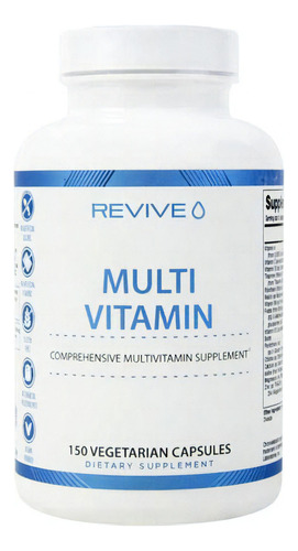 Revive Multi Vitamin Multivitaminico Completo 150vegcaps Sabor Natural