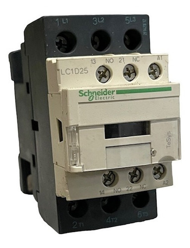 Contactor Trifasico Schneider Electric Lc1d25f7 (120vac)