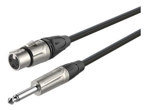 Imagen 2 de 3 de Cable Canon Plug 6 Metros Roxtone Xlr P Microfono Dmxj210l6