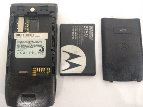 Celular Motorola W375 - Com Fone E Caixa - Aproveitar Peças