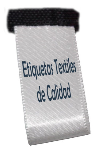 Etiqueta De Listón Para Ropa Personalizada 3.8x6cm- 100 Pz