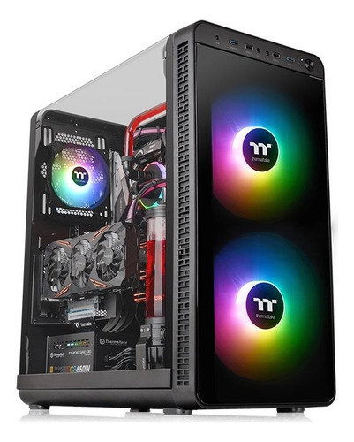 Gabinete Thermaltake View 37 Argb Black Mid Tower